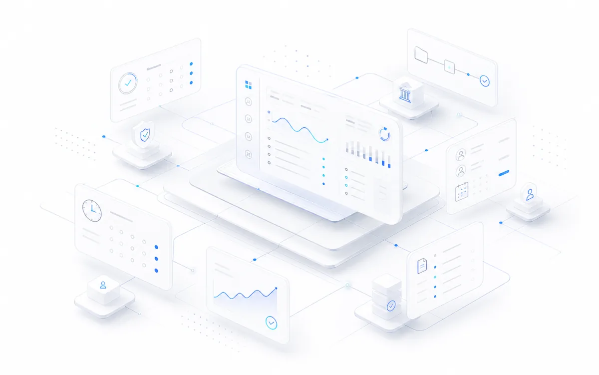 Operations visibility platform illustration